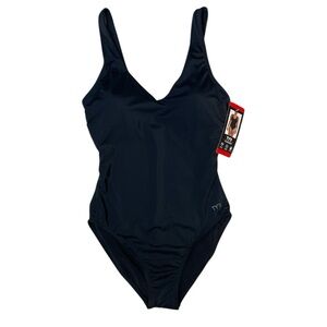NWT TYR Classic Black One-Piece Swimsuit